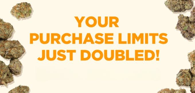 Double the limits!