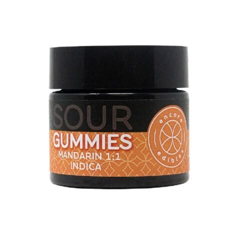 1:1 Sour Mandarin Gummies